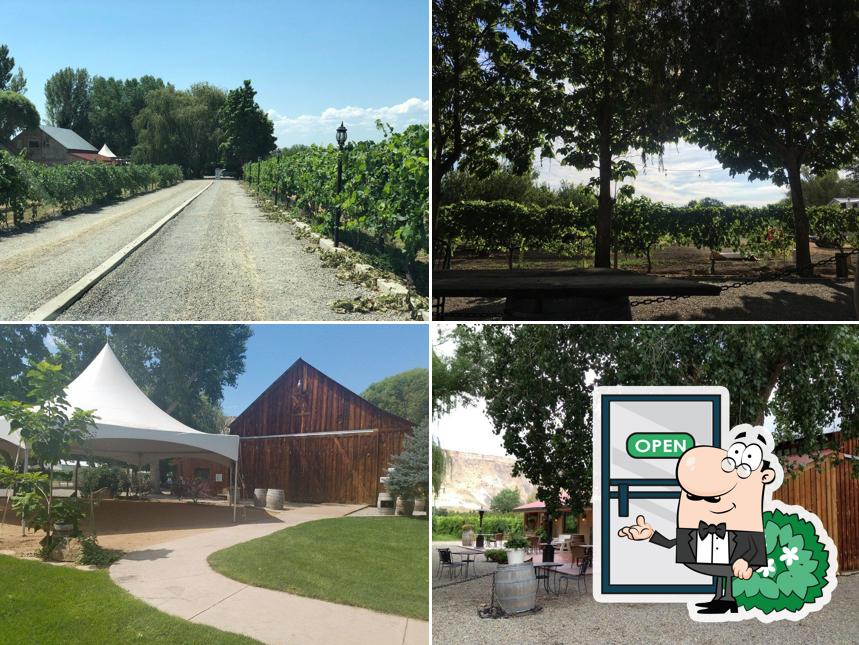 Maison La Belle Vie Winery and Eatery & Amy's Courtyard