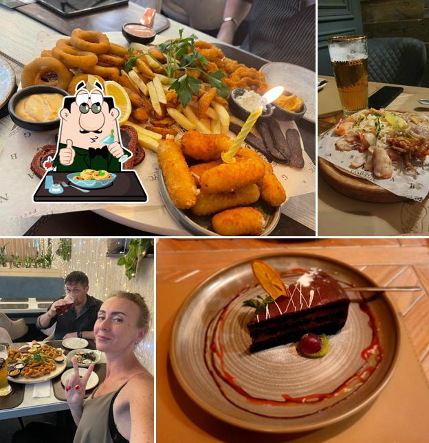 Еда в "Гамбринус"