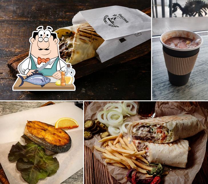 Лосось гриль в "Чито Гврито"