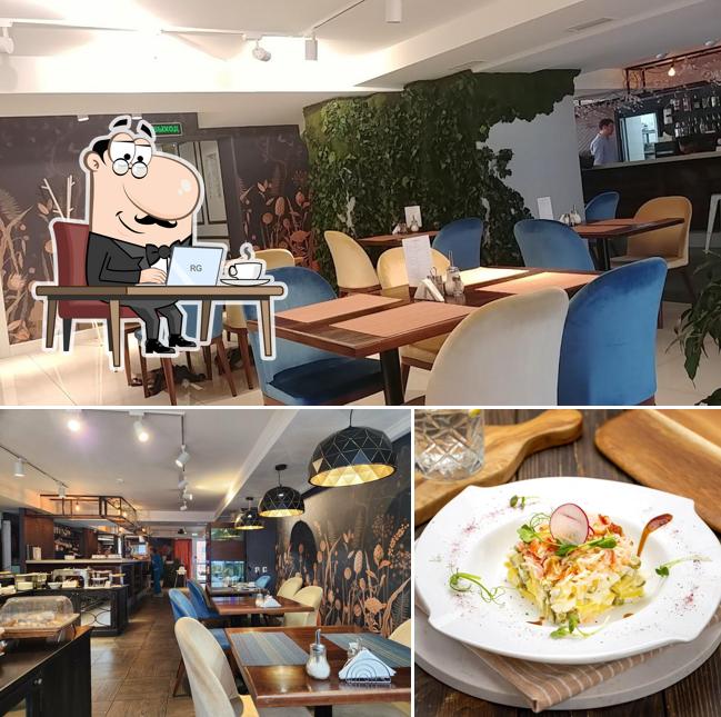 Посмотрите на внутренний интерьер "Кафе 29 Крабова"