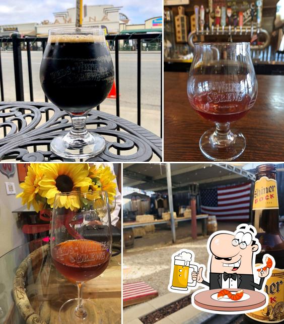 Reds Whites and Brews