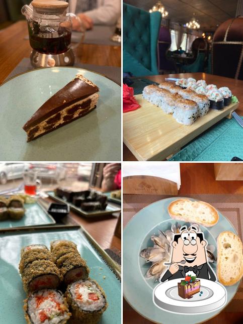 Шоколадный торт в "Оранжерее"