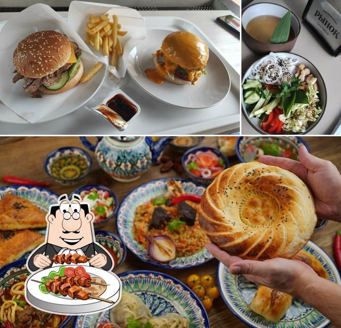 Блюда в "Гастромаркете Рынок на Студеной"