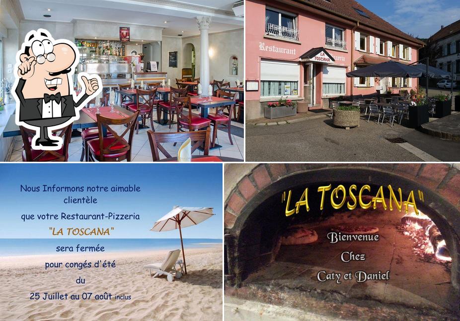 Restaurant - Pizzeria "La Toscana" Chez Caty et Daniel