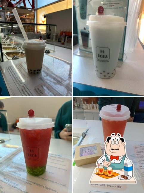 "Hi Boba" предоставляет гостям большой выбор напитков