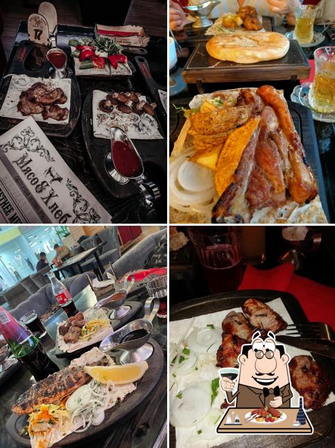 "Мясо & Хлеб" предлагает мясные блюда