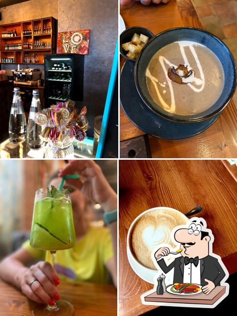 В Риверсайд есть еда, напитки и многое другое