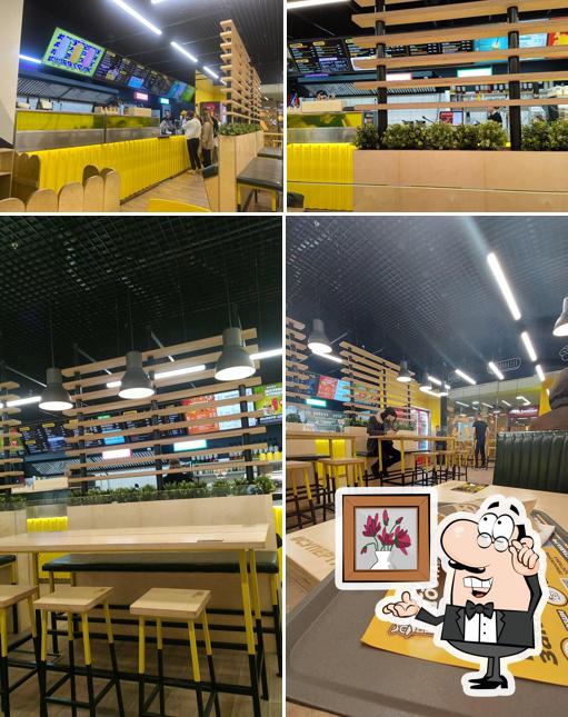 Интерьер "Супертяж. Шаурма и кофе"