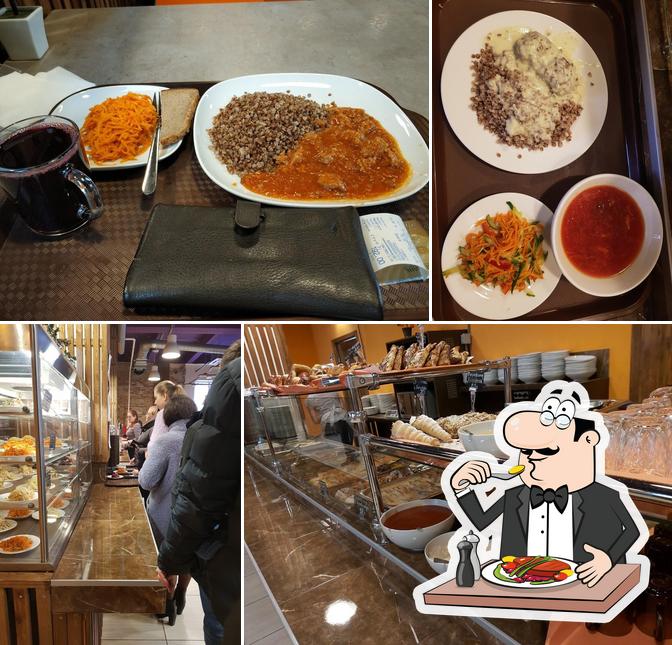 Блюда в "Столовой "На Углу""