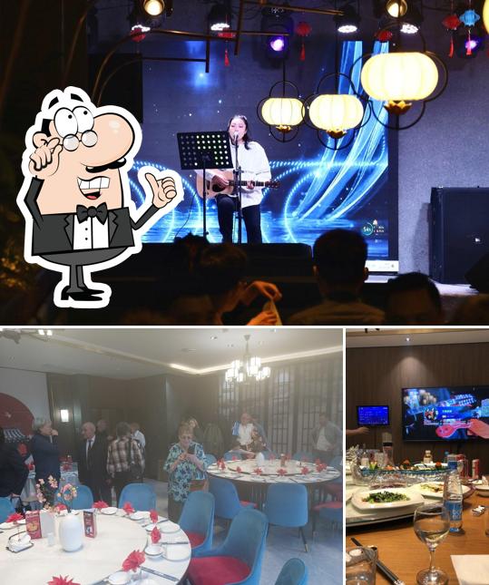 Посмотрите на внутренний интерьер "Древний Китай"