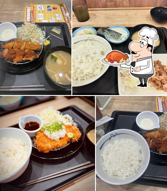 松屋 蒲郡店（松のや併設）