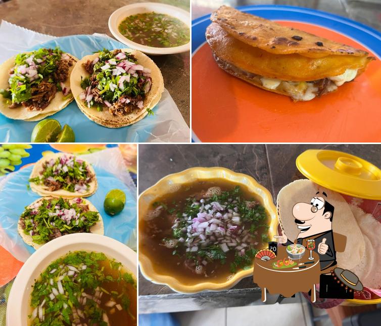 Tacos de cabeza "el monene"