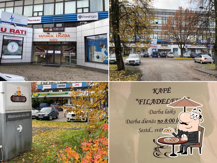 Filadelfija, Kafejnīca