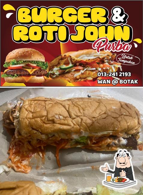 Burger & Roti John Purba