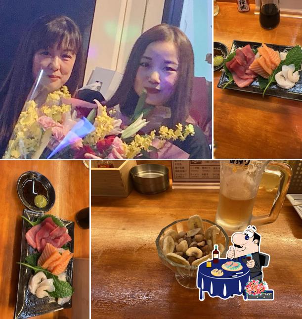 居酒屋 華栄 １階 ＆ パブ Honey ２階