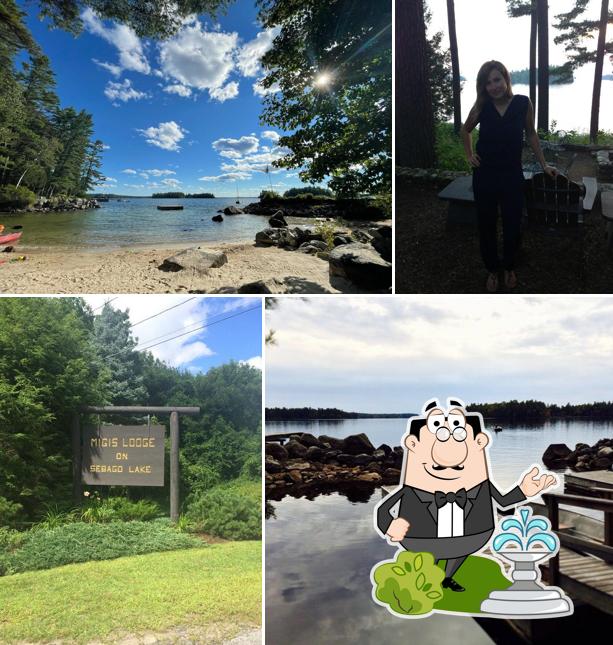 Migis Lodge on Sebago Lake