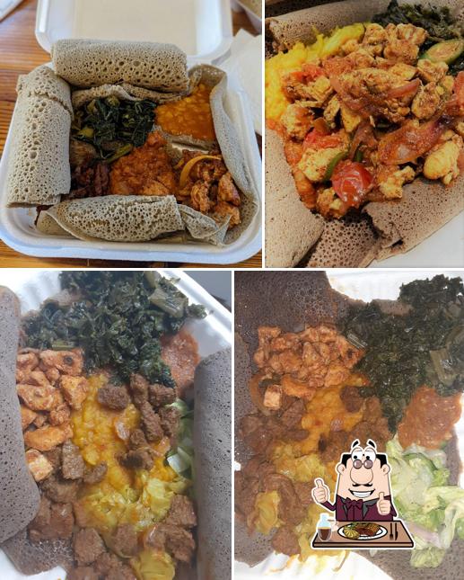 Ethiopian food truck Merkato cafe’