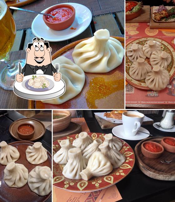 Вареники в "Пхалях-Хинкали"