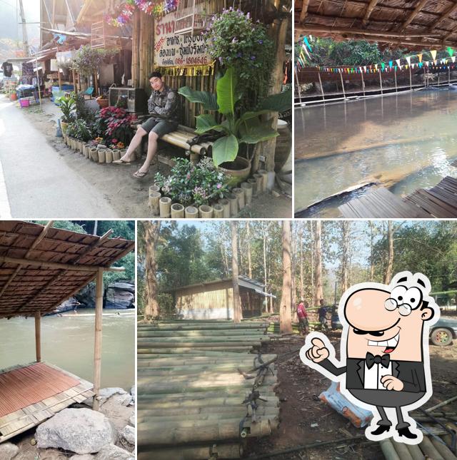 ร้านน้องเจล่องแพแม่วาง bamboorafting maewang