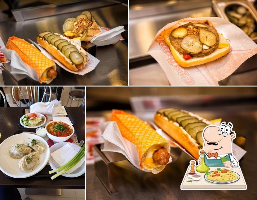 Еда в "Шаурме на углях"