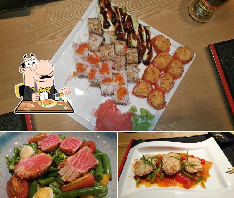 Блюда в "Tokyo Первой речке"