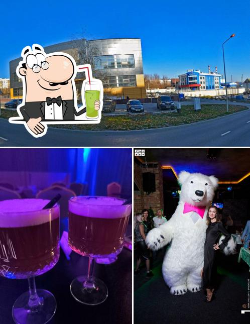 "Малахит" предоставляет гостям большой выбор напитков