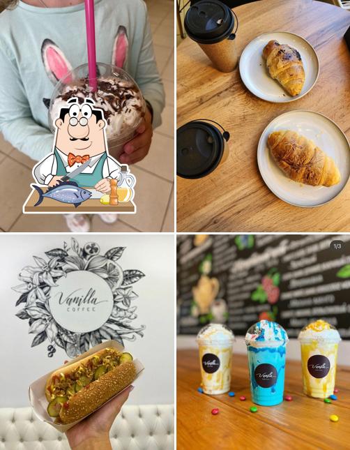 Лосось гриль в "Vanilla Coffee"