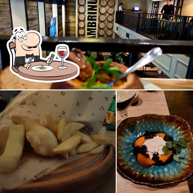 Еда в "Гамбринус"