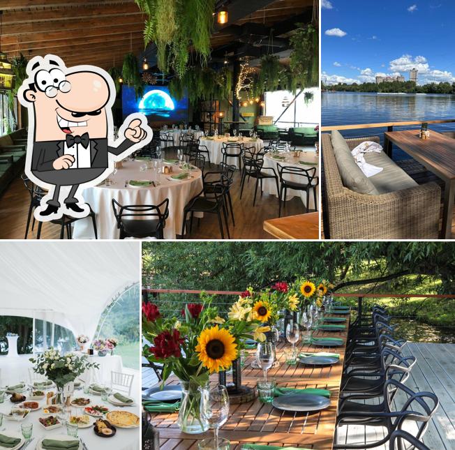 Посмотрите на внутренний интерьер "Берег"