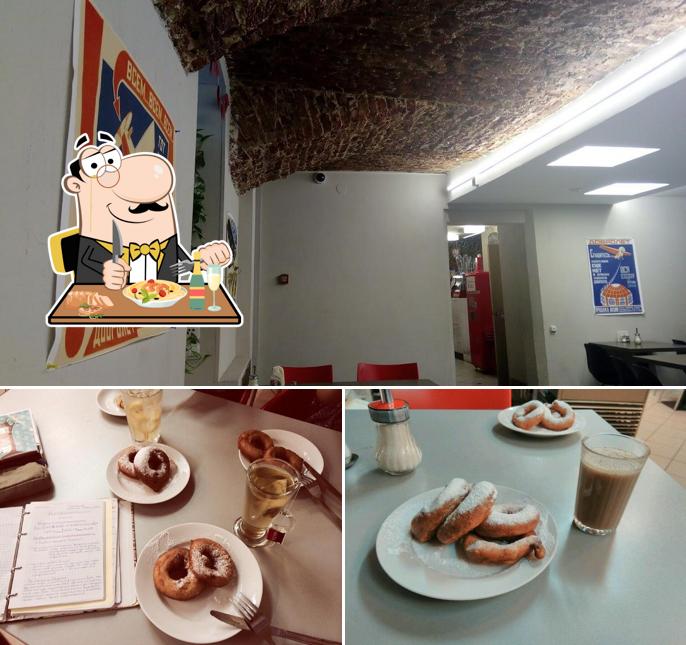 Блюда в "Тематическом кафе 12 Апреля"