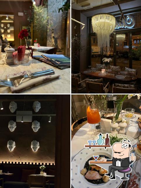 Посмотрите на внутренний интерьер "Chelentano"