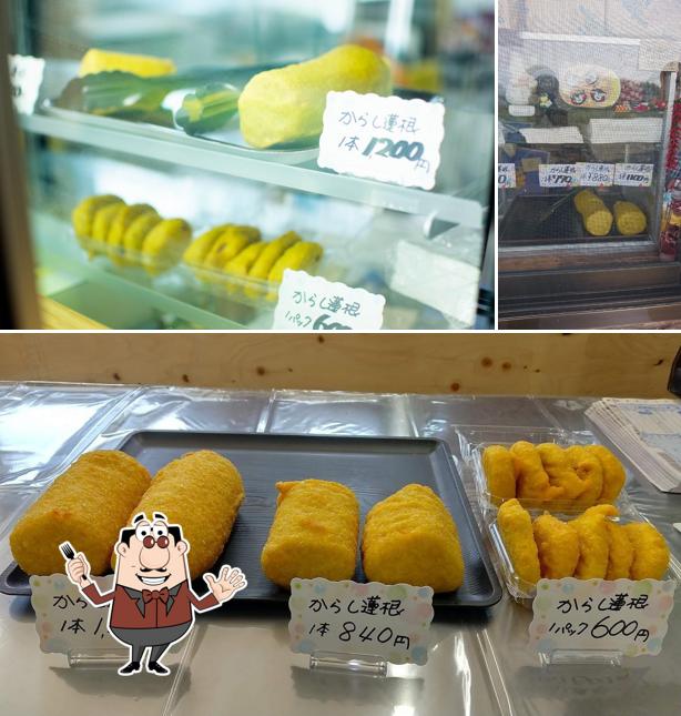 からし蓮根あらけ