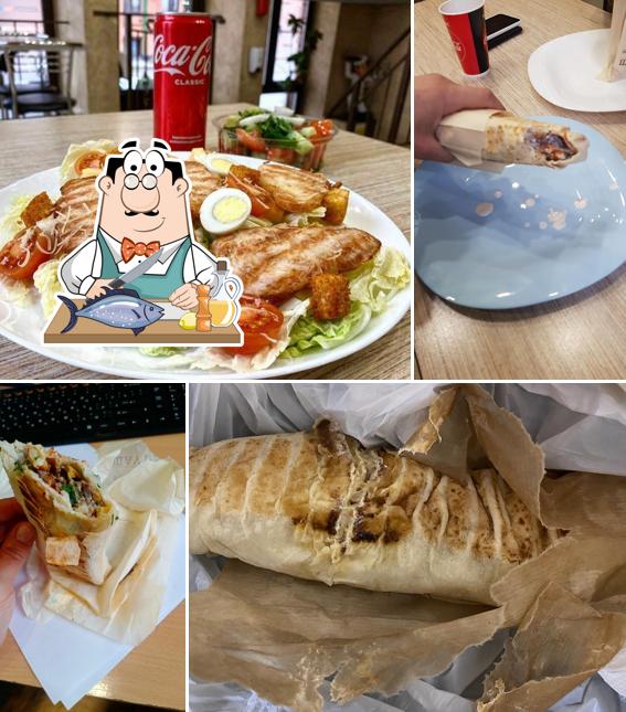 Лосось гриль в "Джейхан"