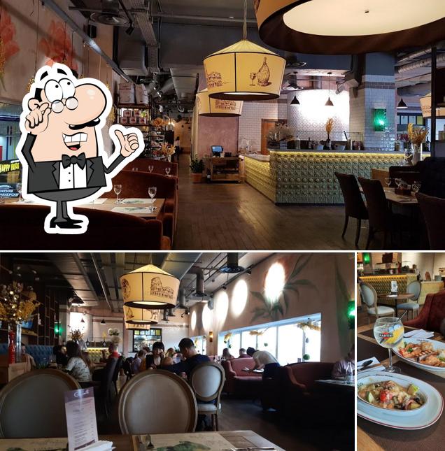 Интерьер "Мамы Рома"