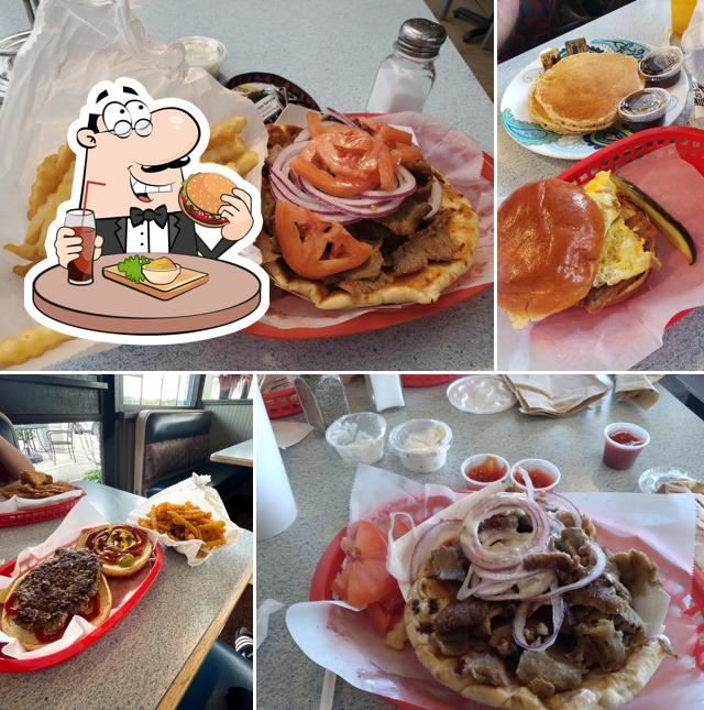 B52 Bombers, Gyro and frozen custard