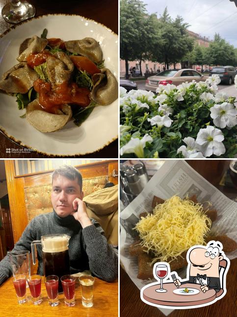 Еда в "Моллисе Мьюз"