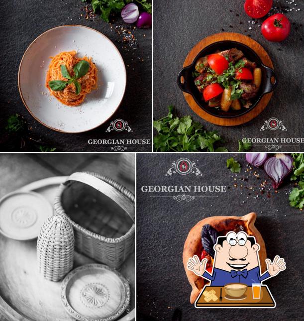 Блюда в "Georgian House"