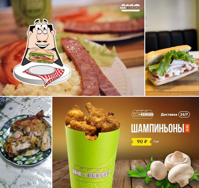 Клубные сэндвичи в "SUBANDBURGER"