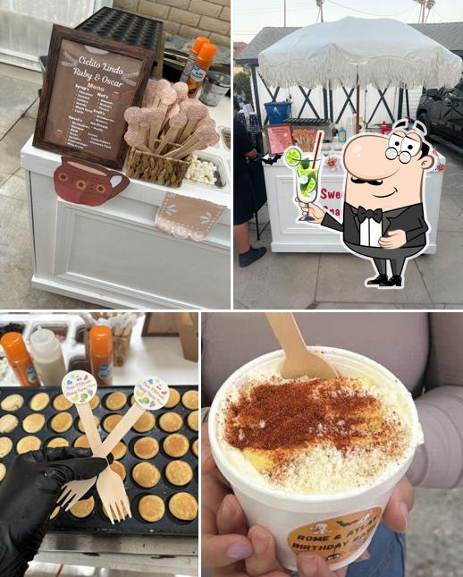 Sweet tasty snack bar