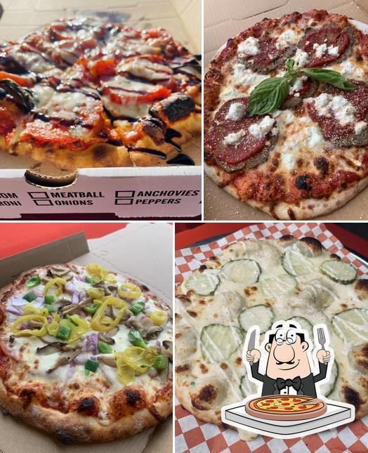 Hot Ash Wood Fired Pizza