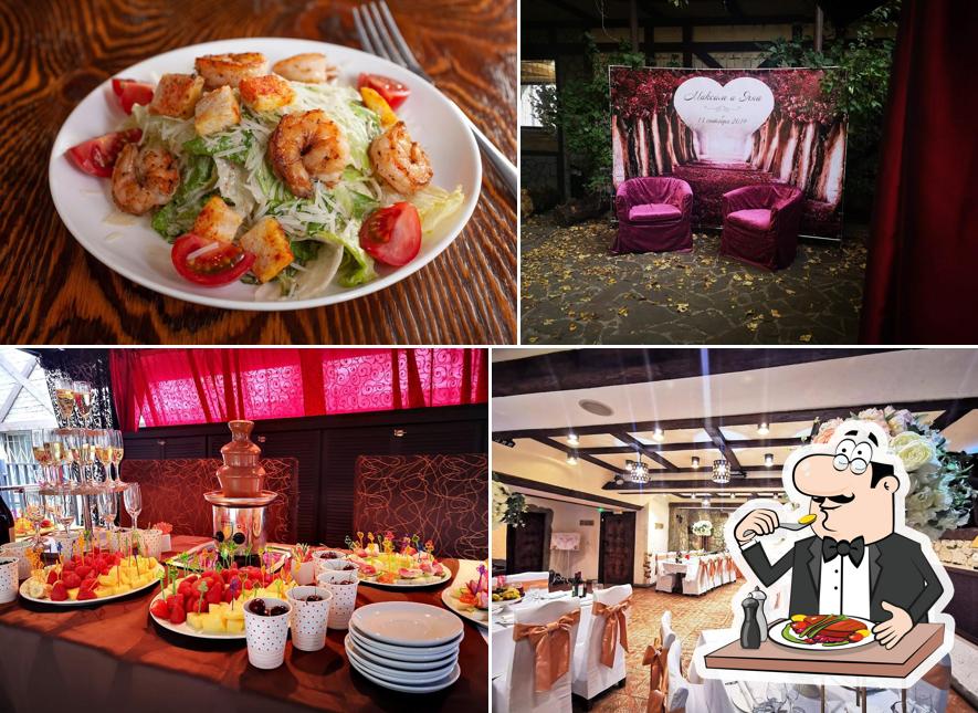 Блюда в "Club Le Chateau банкетный зал"