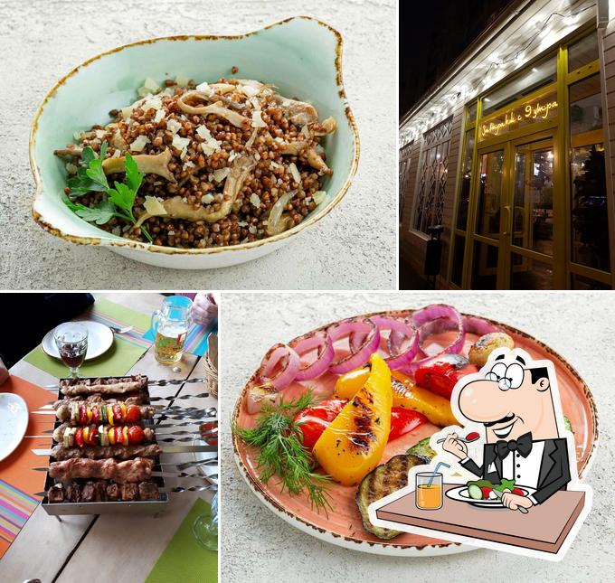 Еда в "Чайхане Чабрец"