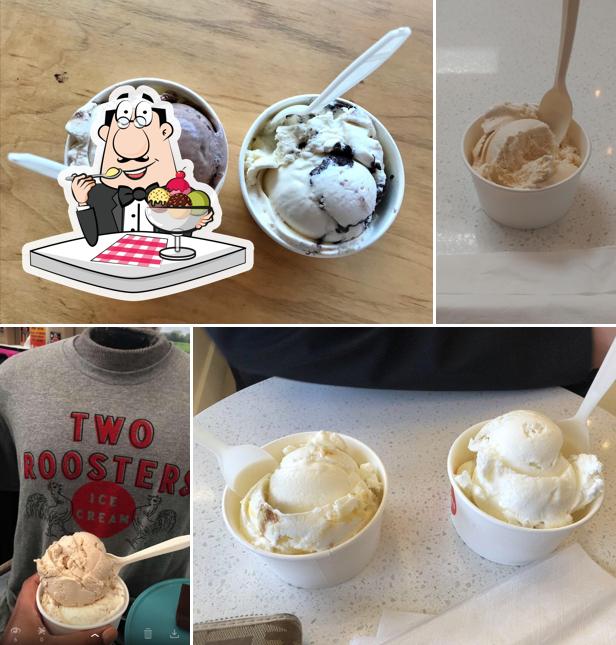 Two Roosters Ice Cream