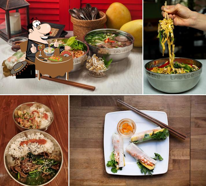 Еда в "Лао Ли Менделееве"