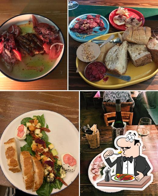 Еда в "Просто Вино"