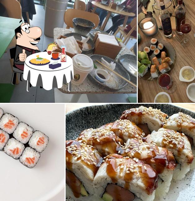 Сырная тарелка в "Hēre sushi"