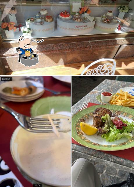Еда в "Bosco Cafe"