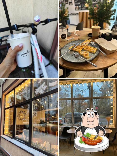Еда и внешнее оформление - все это можно увидеть на этой фотографии из Vanilla Coffee