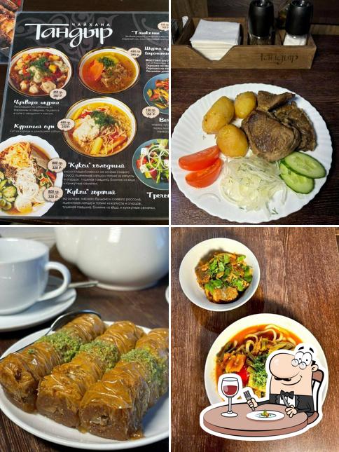 Блюда в "чайхане Тандыр"