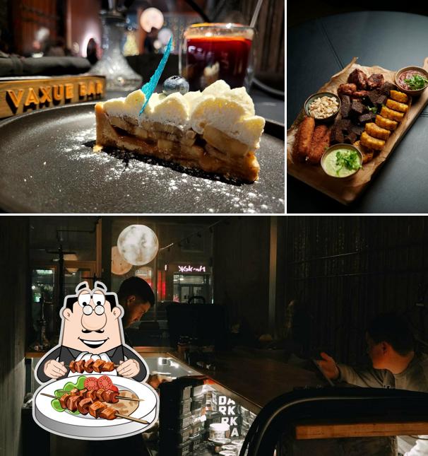 Изображение, на котором видны еда и внутреннее оформление в Vaxue